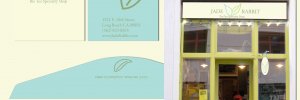 Jade Rabbit - Collateral and Storefront Design