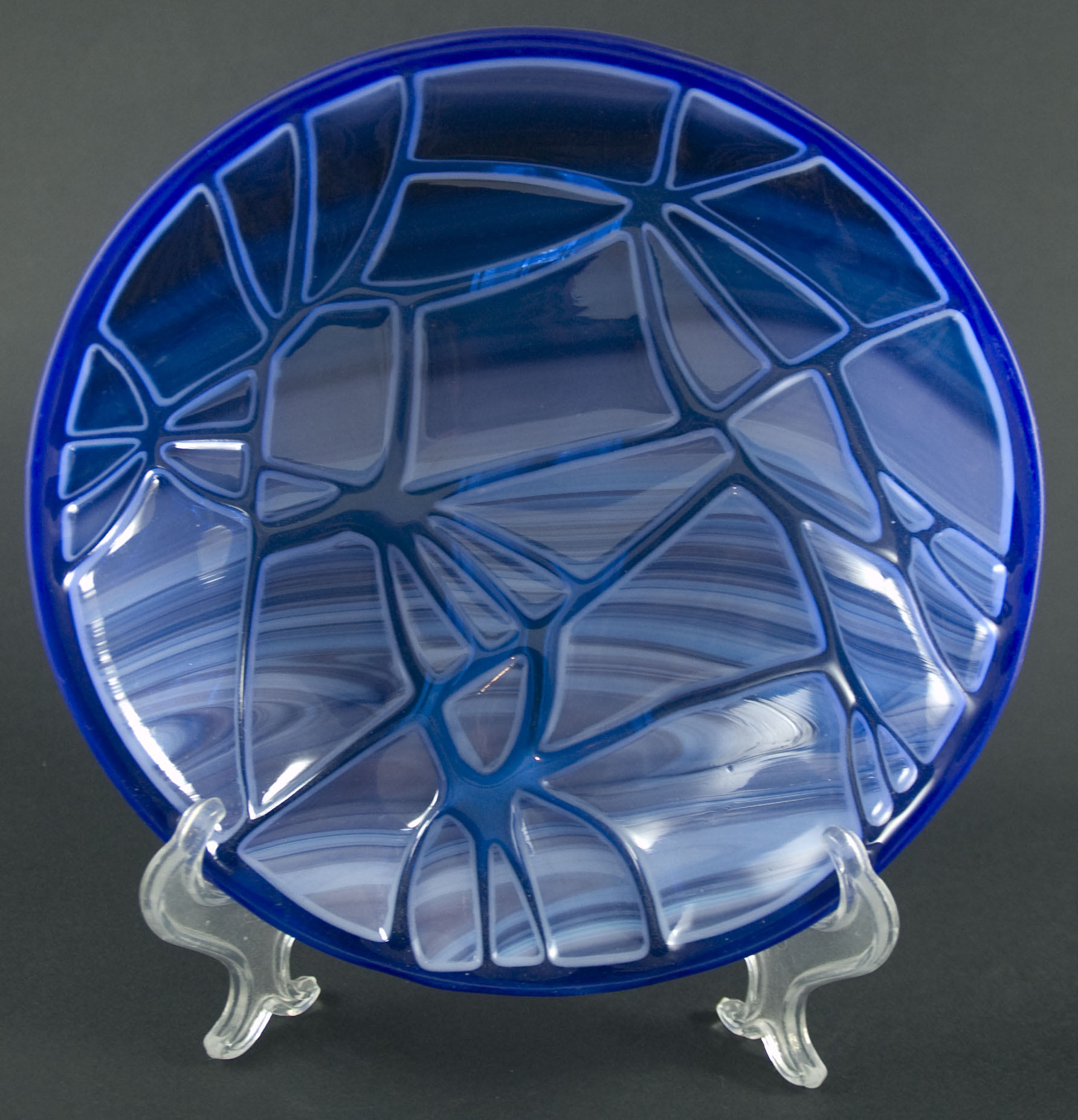 Glass Fusion Cracked Up Bowl