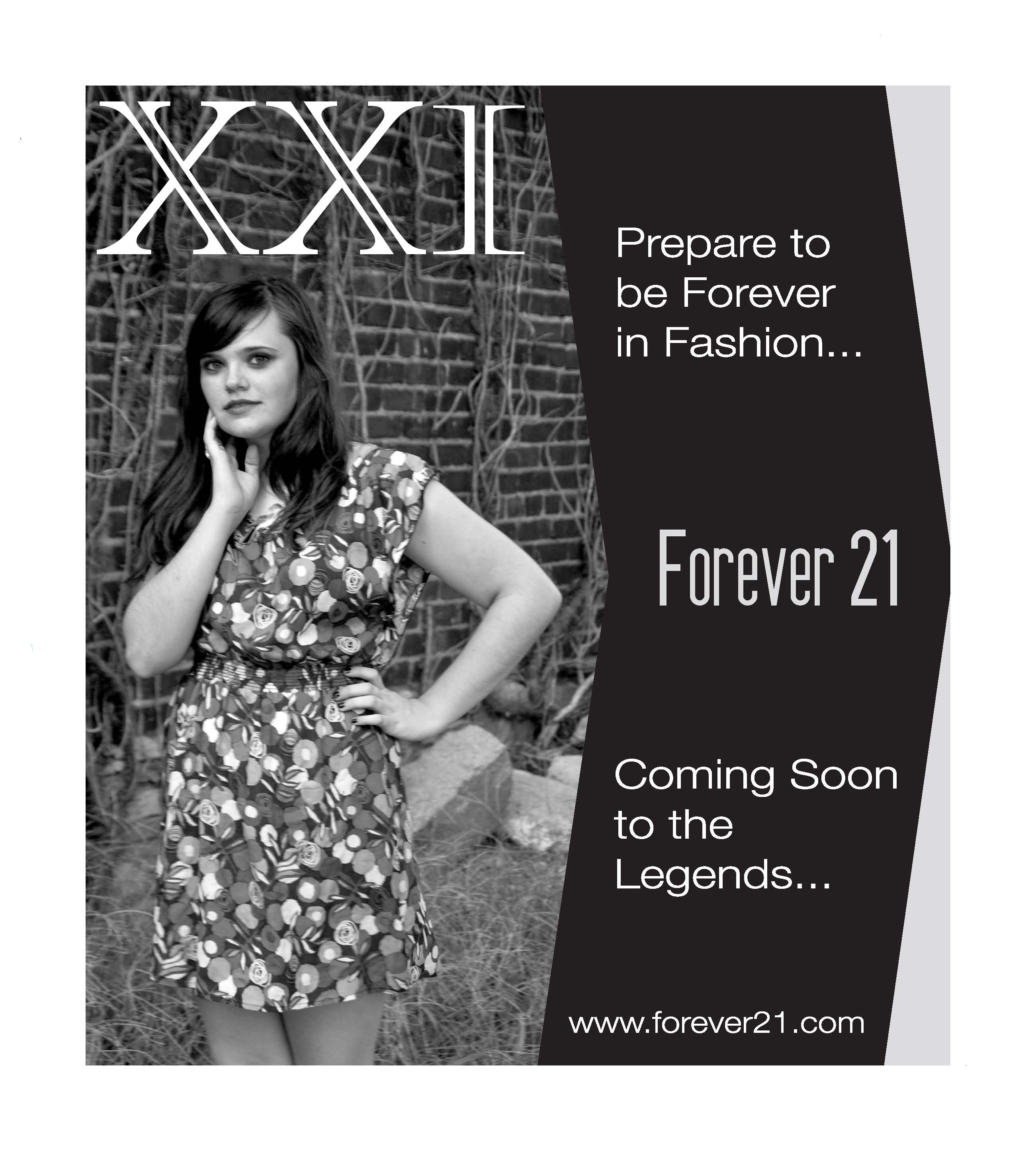 XXI Forever 21 - Newspaper Advertisement
